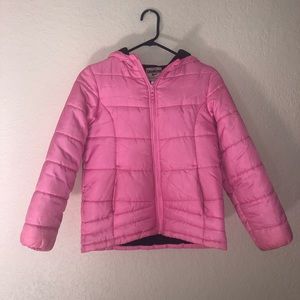 Oshkosh bgosh girls pink puffer jacket
